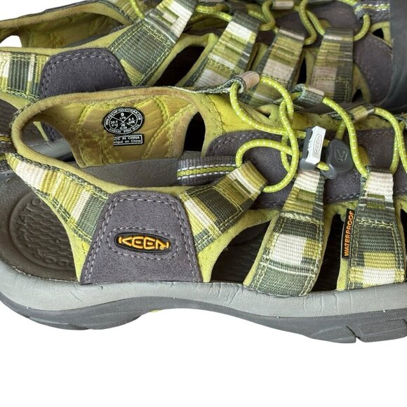Keen Womens Newport H2 Waterproof Sandals Size 9 Green Hiking Nature - Picture 4 of 8